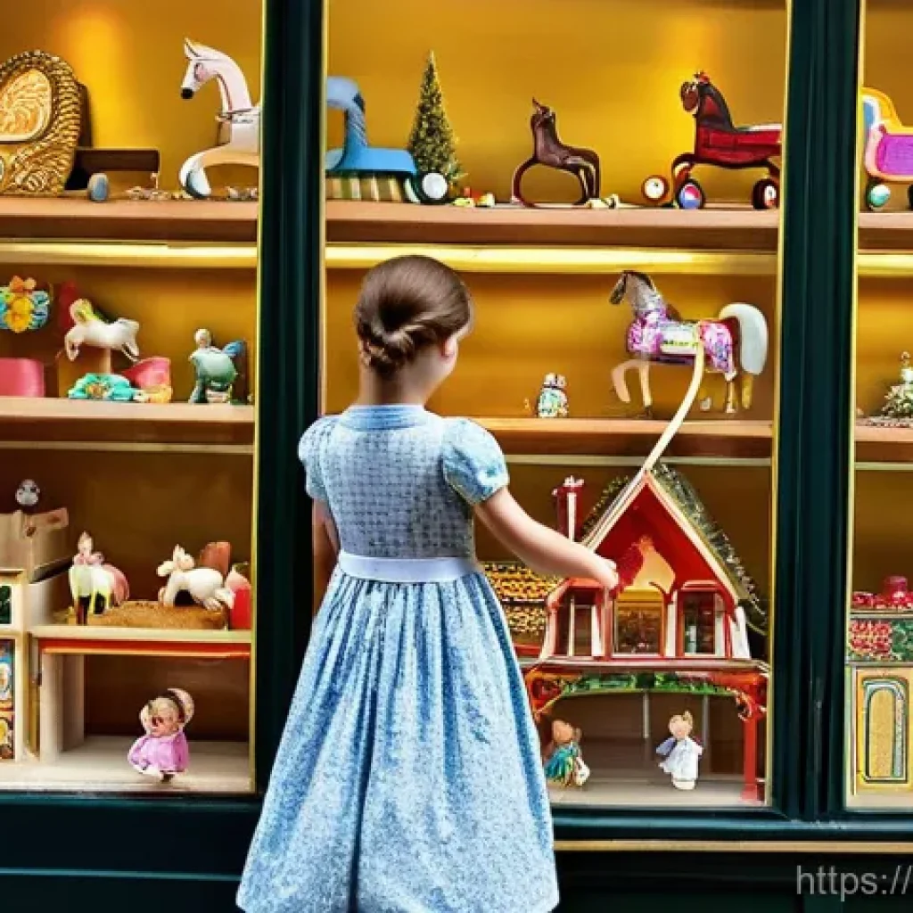 완구 구매처 비교 - **Prompt for Traditional Physical Toy Stores:**
    "A heartwarming, vibrant scene inside a charming...