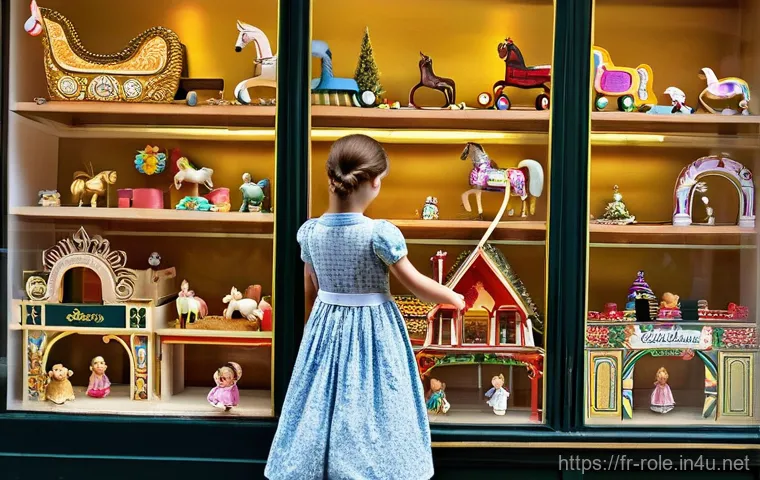 완구 구매처 비교 - **Prompt for Traditional Physical Toy Stores:**
    "A heartwarming, vibrant scene inside a charming...