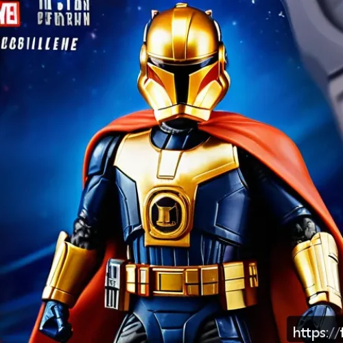 캐릭터 완구 개별 가격 정보 - A highly detailed close-up of a rare collectible figurine from a popular franchise such as Marvel or...